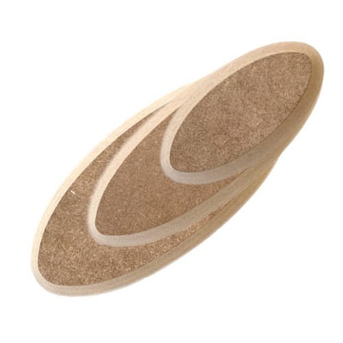 Forma MDF owalna