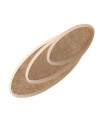 Forma MDF owalna