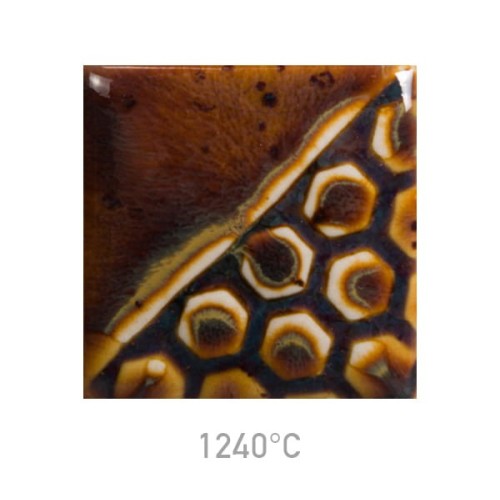 Szkliwo EL-107 AMBER ASH