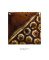 Szkliwo EL-107 AMBER ASH