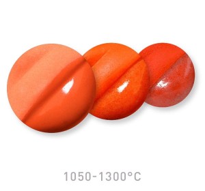 Farba podszkliwna V-389 FLAME ORANGE