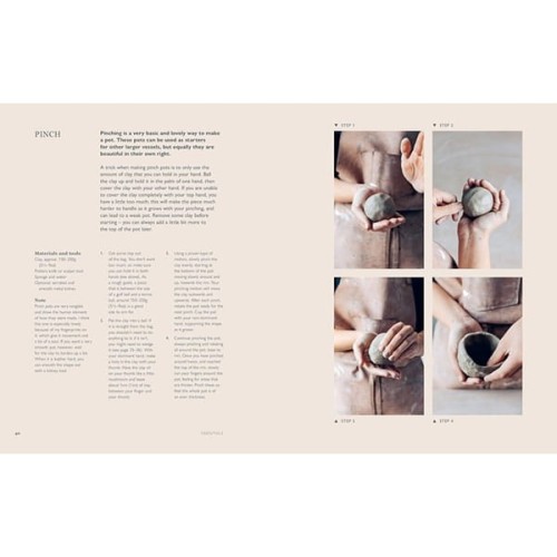 Książka "Handbuilt: A Modern Potter's Guide to Handbuilding with Clay"