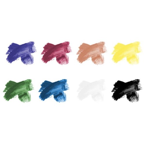 Zestaw farb podszkliwnych SEMI-MOIST UNDERGLAZES (108)