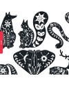 Transfer ceramiczny Folk 1