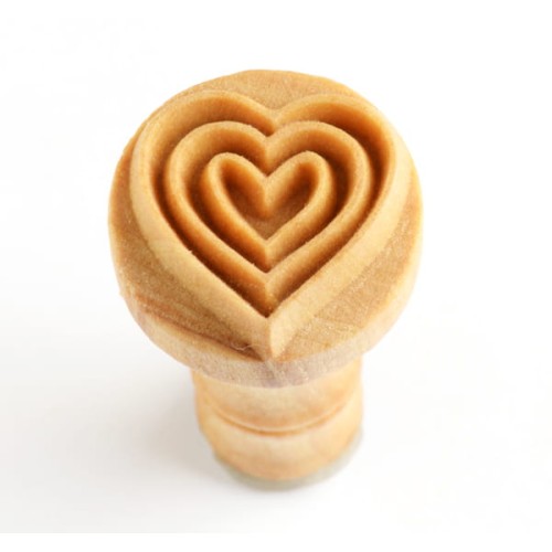 Tonstempel Herzen von MKM Pottery Tools - 1240.design