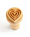 Tonstempel Herzen von MKM Pottery Tools - 1240.design