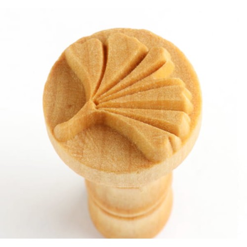 Tonstempel Gingkoblatt von MKM Pottery Tools - 1240.design