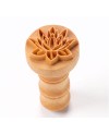 Tonstempel Lotus von MKM Pottery Tools - 1240.design