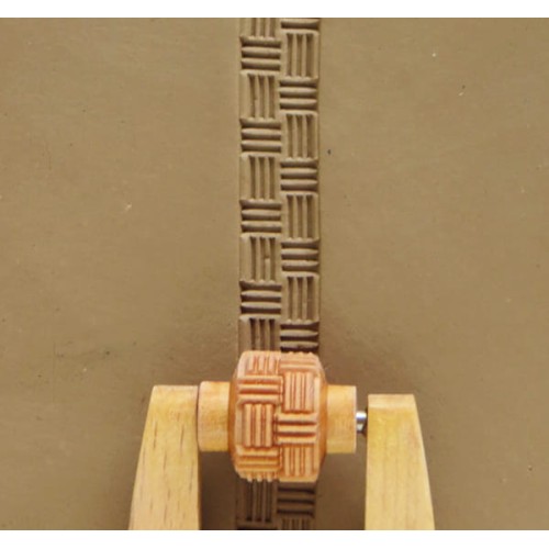 Mini-Tonwalze Korb (1 cm) von MKM Pottery Tools - 1240.design