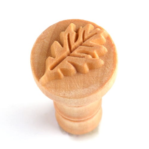 Tonstempel Eichenblatt von MKM Pottery Tools - 1240.design