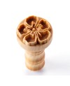 Tonstempel Hibiskus 2 von MKM Pottery Tools - 1240.design