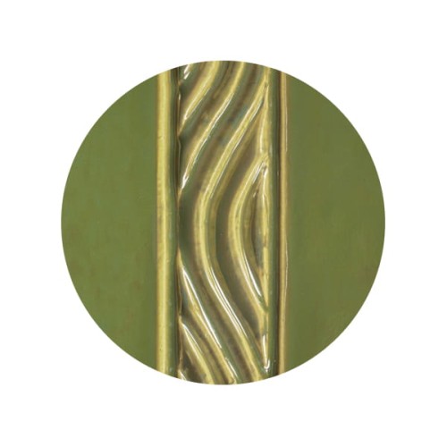 Prášková glazura Amaco Dipping and Layering DL-42 River Moss