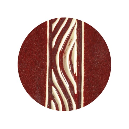 Prášková glazura Amaco Dipping and Layering DL-70 Oxblood