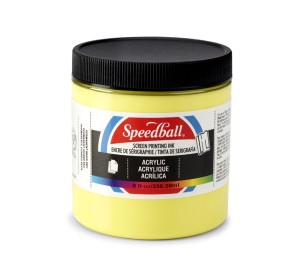 Akrylová barva na sítotisk Speedball žlutá - 1240.design
