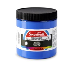 Akrylová barva na sítotisk Speedball ultramarínová - 1240.design