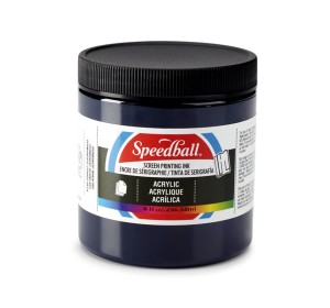 Akrylová barva na sítotisk Speedball tmavě modrá - 1240.design