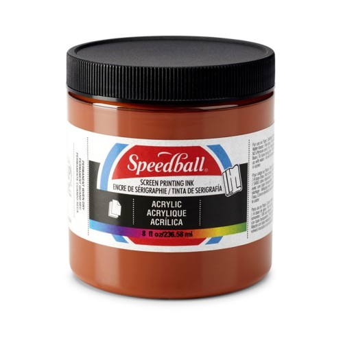 Speedball Acrylic Screen Printing Ink Brown - 1240.design