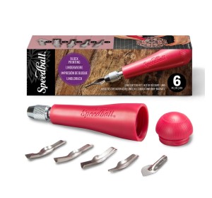 Sada řezáků na linoryt Speedball (6 ks) - 1240.design