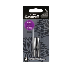 Ostrý nástroj Speedball na linoryt č. 4 – hranatá U-špička | 1240.design