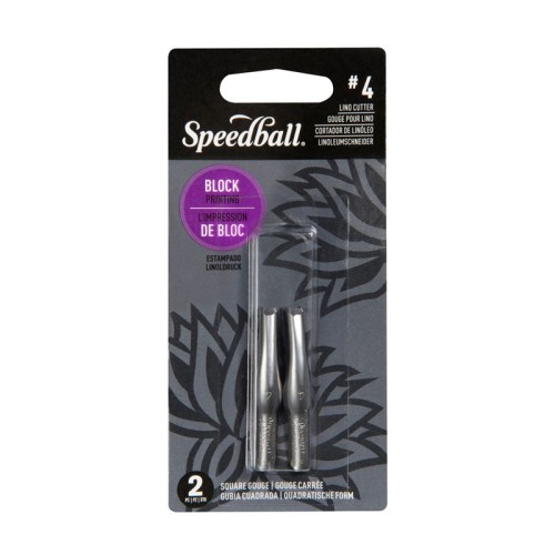 Speedball Linoleum Square U-Tip Cutter #4 - 1240.design
