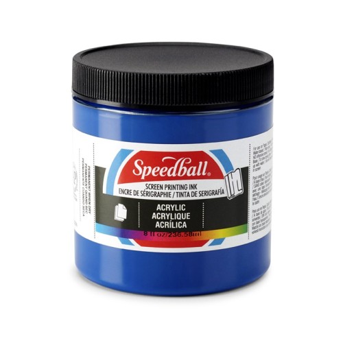 Akrylová barva na sítotisk Speedball cyjan tiskový - 1240.design