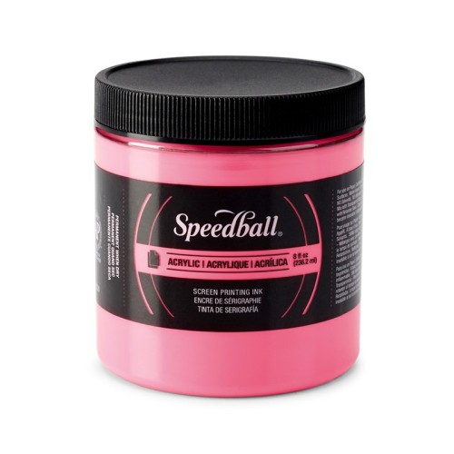 Acryl-Siebdruckfarbe Fluoreszierendes Pink - 1240.design