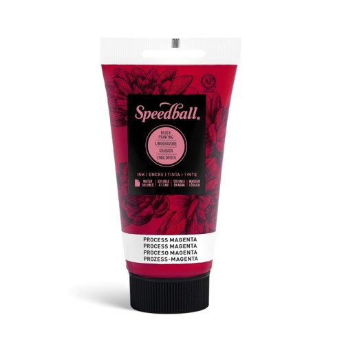 Speedball Water-Soluble Block Printing Ink Process Magenta-1240.design