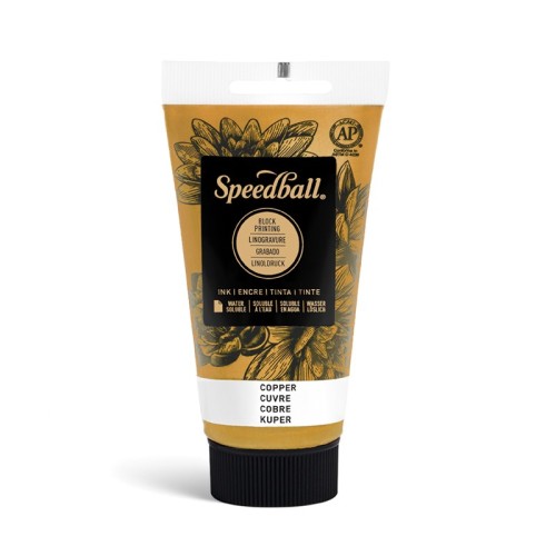 Grafická barva Speedball vodou ředitelná měděná - 1240.design