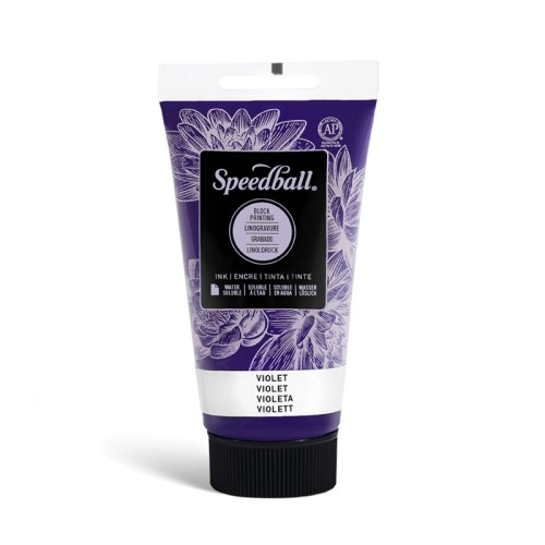 Speedball Water-Soluble Block Printing Ink Violet - 1240.design