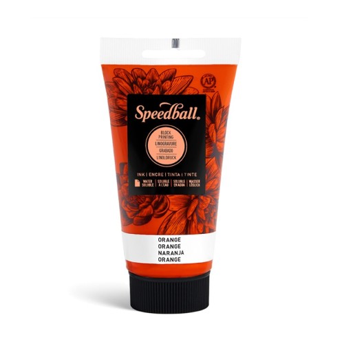 Grafická barva Speedball na linoryt oranžová - 1240.design
