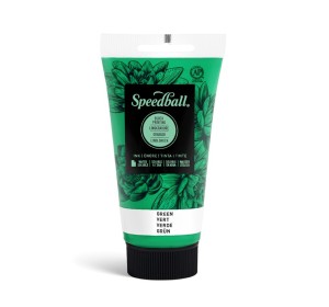 Vodou ředitelná grafická barva Speedball zelená - 1240.design