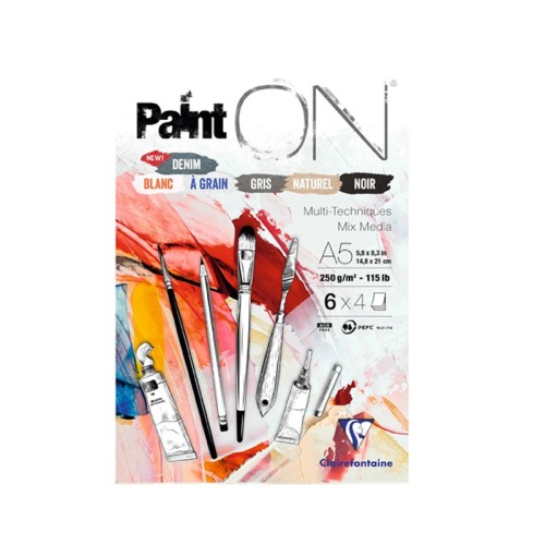Clairefontaine Paint'ON Multi-Technik Zeichenblock - 1240.design