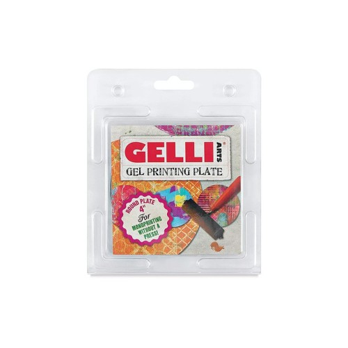 Gelli Arts Gel Printing Plate Round 10 cm - 1240.design