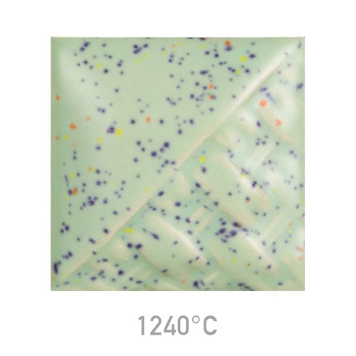 Steinzeug-Glasur Mayco SW-221 Mint Speck - 1240.design