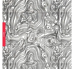 Keramický transfer Topografie - 1240.design