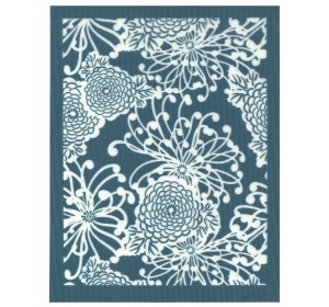 EZScreenPrint Siebdruck-Schablone Chrysantheme - 1240.design