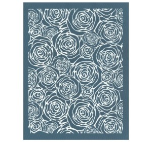 Šablona na sítotisk Růže - 1240.design