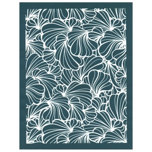 EZScreenPrint Siebdruck-Schablone Blühende Blumen - 1240.design