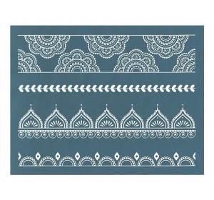 Šablona na sítotisk Krajka - 1240.design