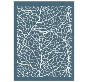 EZScreenPrint Siebdruck-Schablone Blattstruktur - 1240.design
