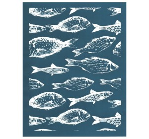 EZScreenPrint Siebdruck-Schablone Fische - 1240.design
