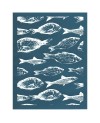EZScreenPrint Siebdruck-Schablone Fische - 1240.design