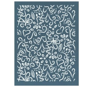 EZScreenPrint Siebdruck-Schablone Blumenskizzen - 1240.design