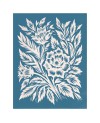 EZScreenPrint Siebdruck-Schablone Stachelige Rose - 1240.design