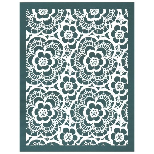 EZScreenPrint Siebdruck-Schablone Blumenspitze - 1240.design