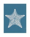 Szablon do sitodruku Wzorzysta rozgwiazda - 1240.design