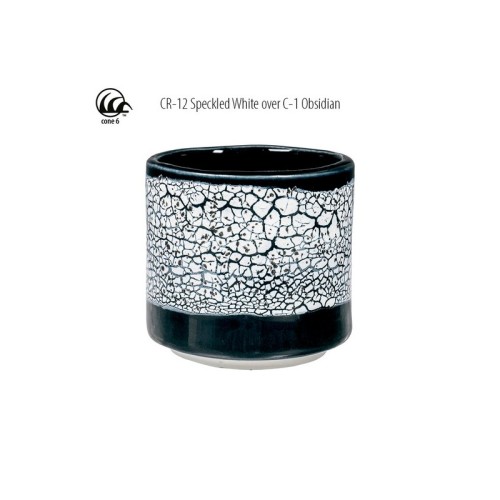 Glazura AMACO CR-12 Speckled White - 1240.design
