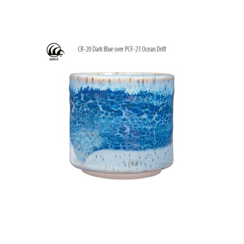 Glazura AMACO CR-20 Dark Blue  - 1240.design