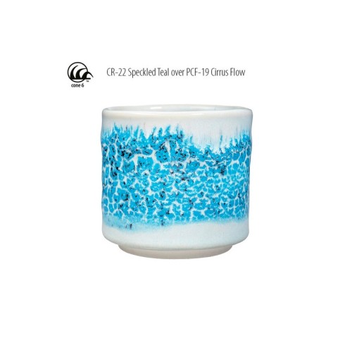 AMACO CR-22 Speckled Teal Steinzeug-Glasur - 1240.design