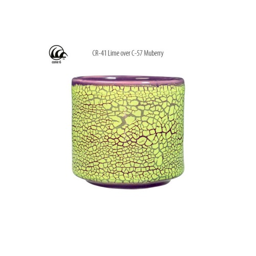 Glazura AMACO CR-41 Lime - 1240.design